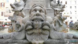 Fontana del Pantheon, Rome, Italy