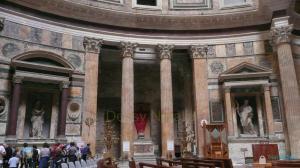 Pantheon from inside, Rome, Italy